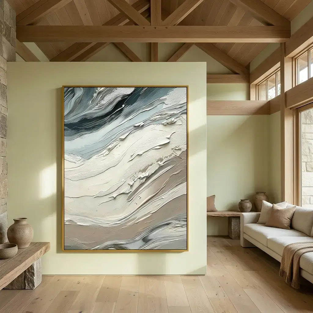 Coastal Flow Canvas Art