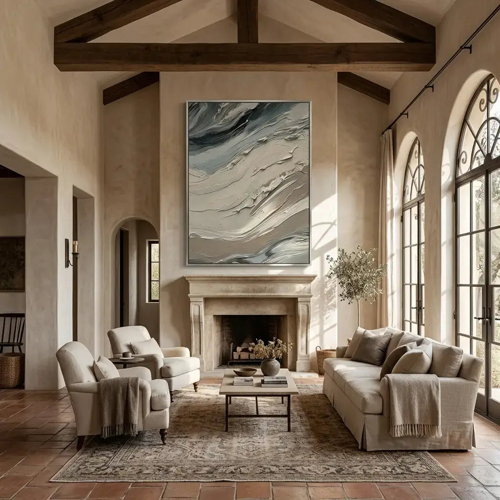 Coastal Flow Canvas Art