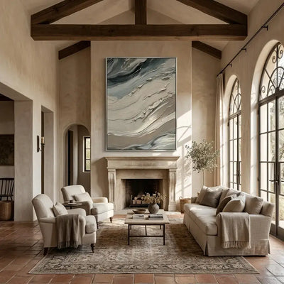 Coastal Flow Canvas Art