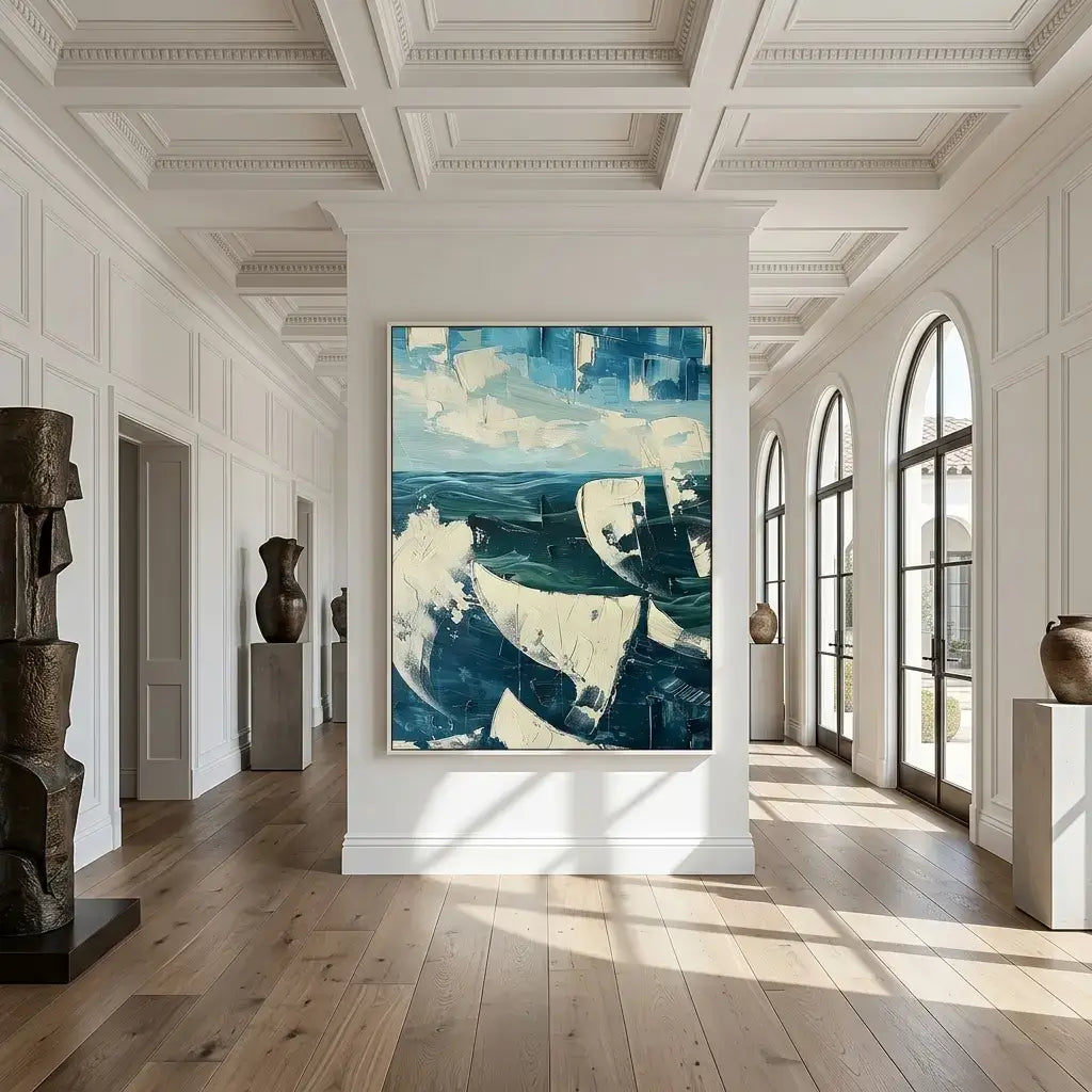 Ocean Current Canvas Art
