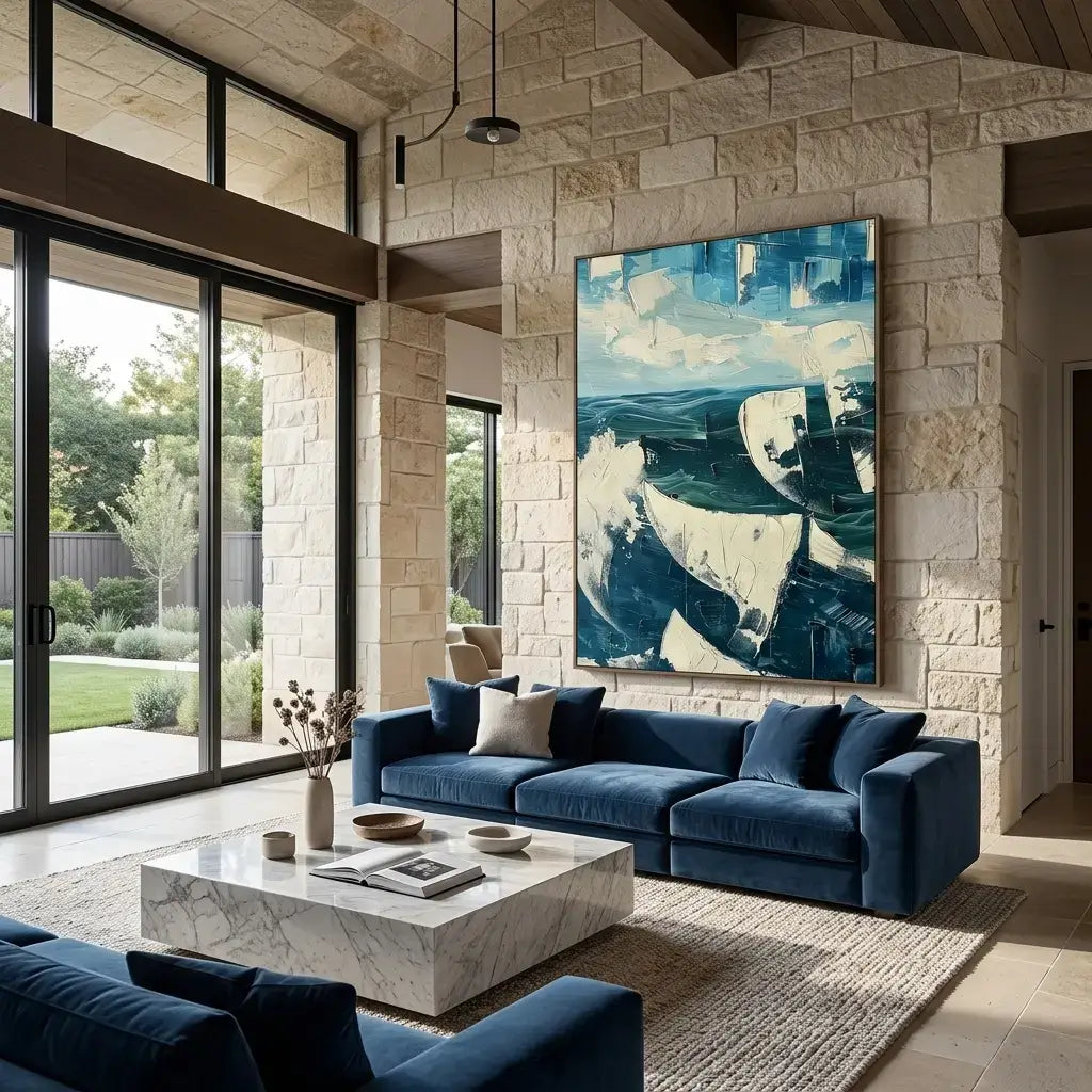 Ocean Current Canvas Art