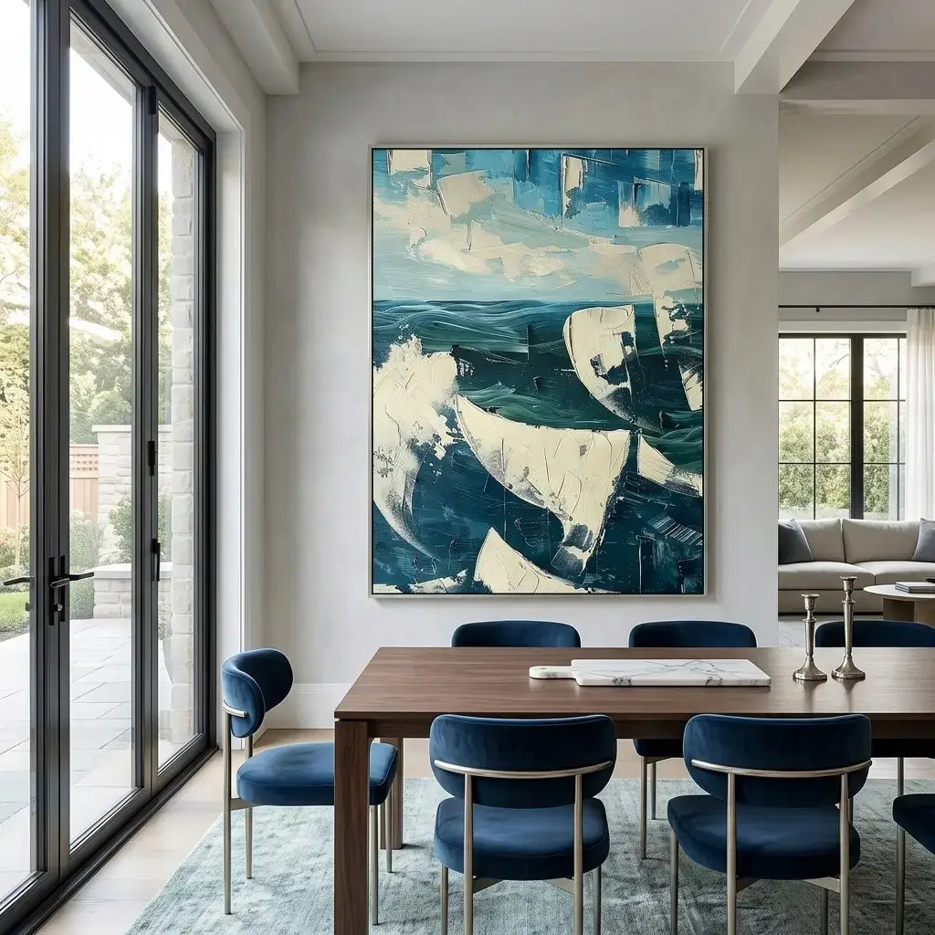 Ocean Current Canvas Art