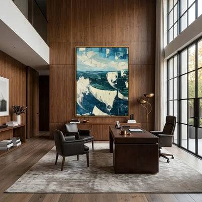 Ocean Current Canvas Art