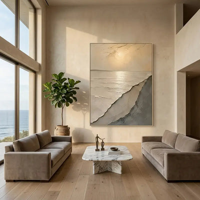 Golden Horizon Canvas Art