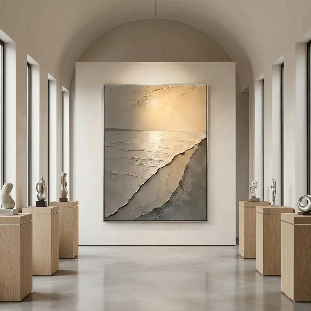 Golden Horizon Canvas Art