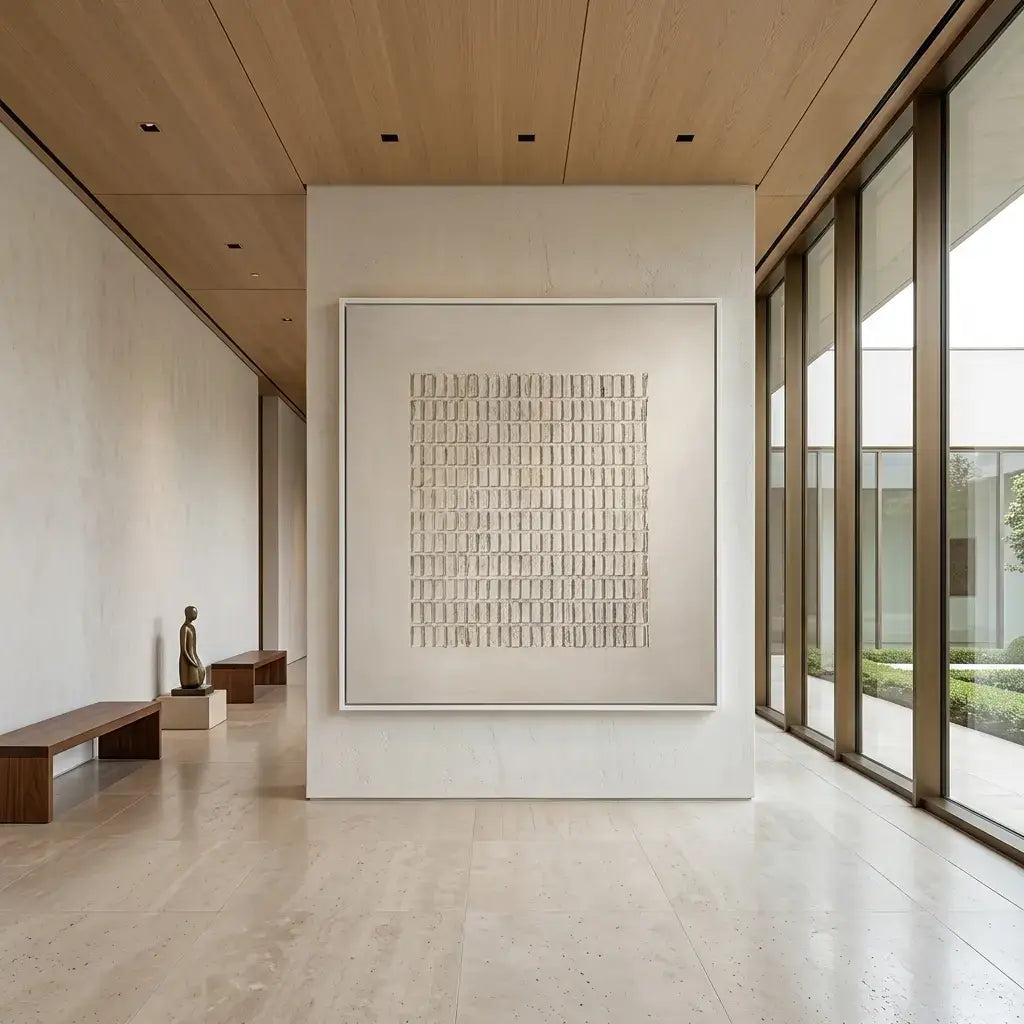 Quiet Lines Canvas Art