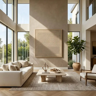 Earth Grid Canvas Art
