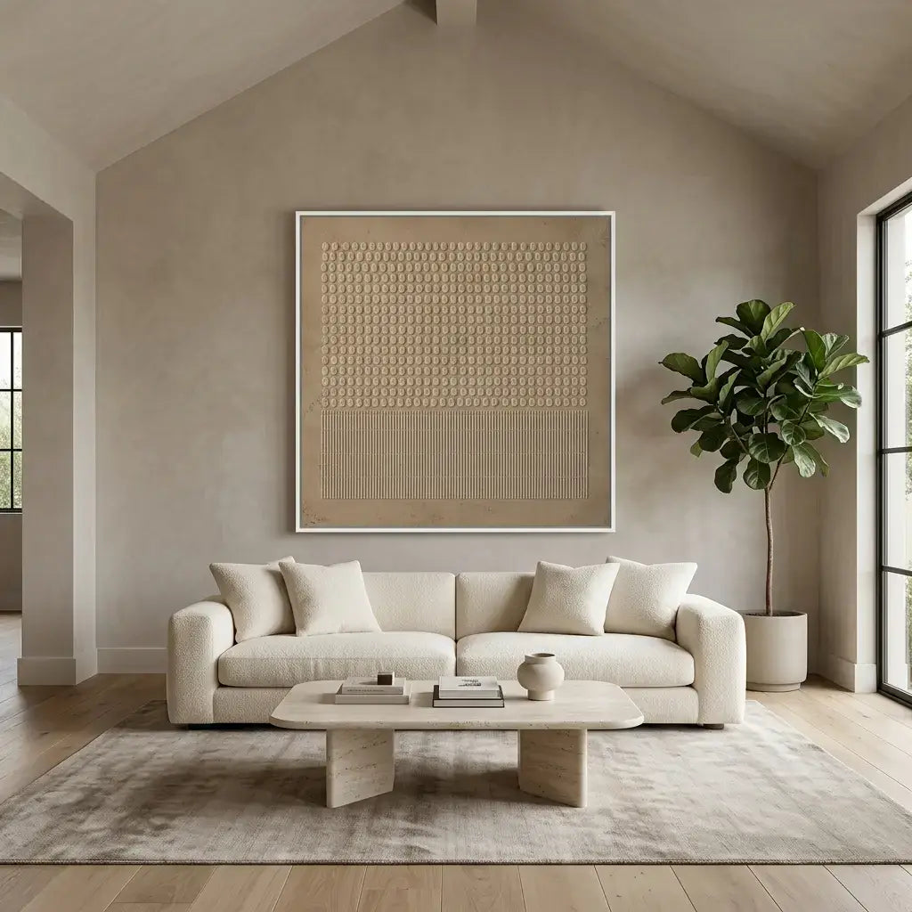 Earth Grid Canvas Art