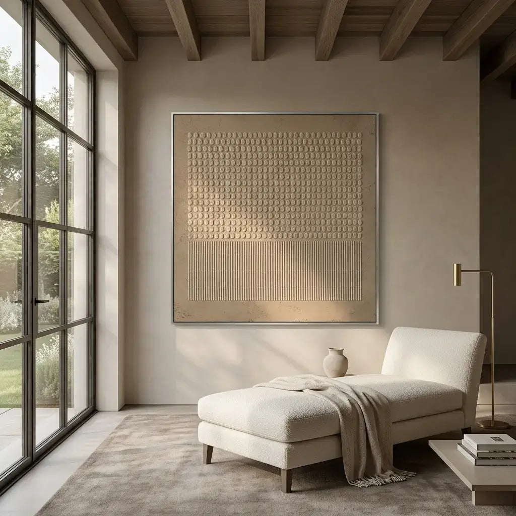 Earth Grid Canvas Art