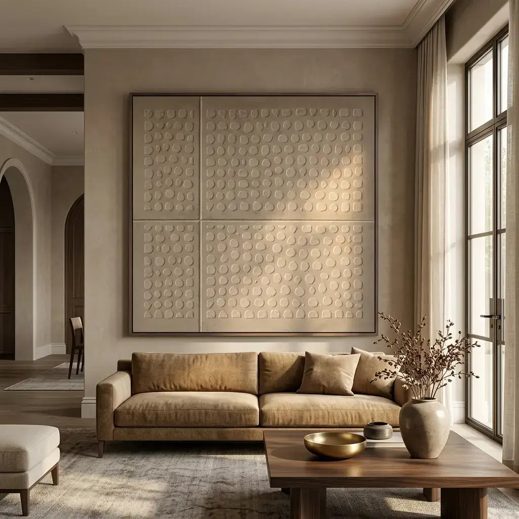 Measured Stillness Canvas Art