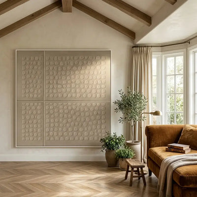Measured Stillness Canvas Art