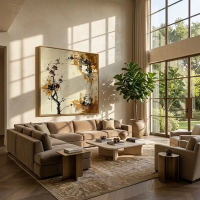 Autumn Branch Canvas Art