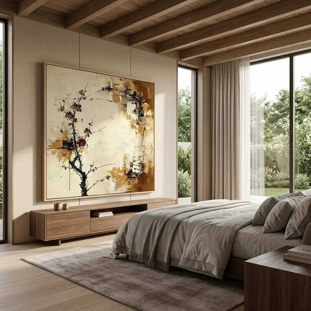 Autumn Branch Canvas Art
