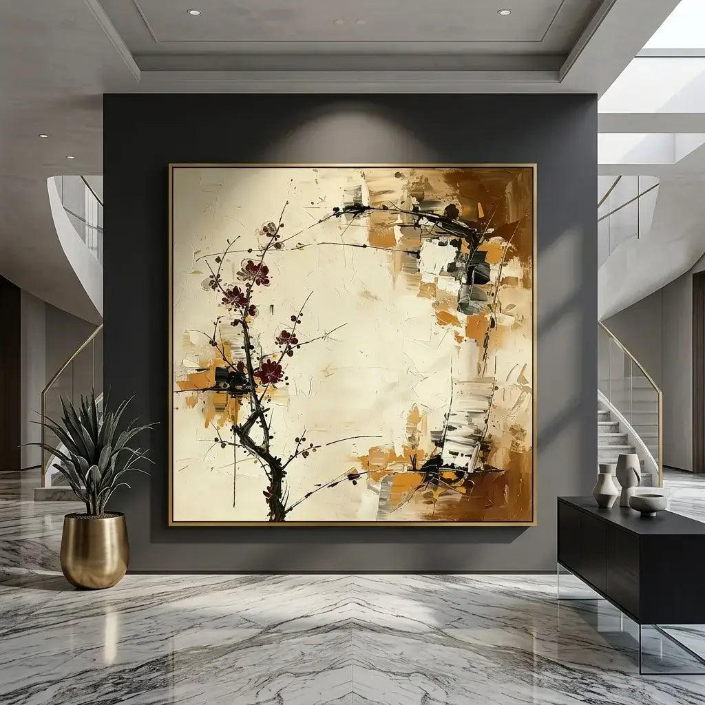 Autumn Branch Canvas Art