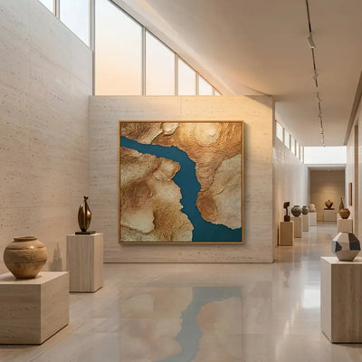 Earth & Water Canvas Art
