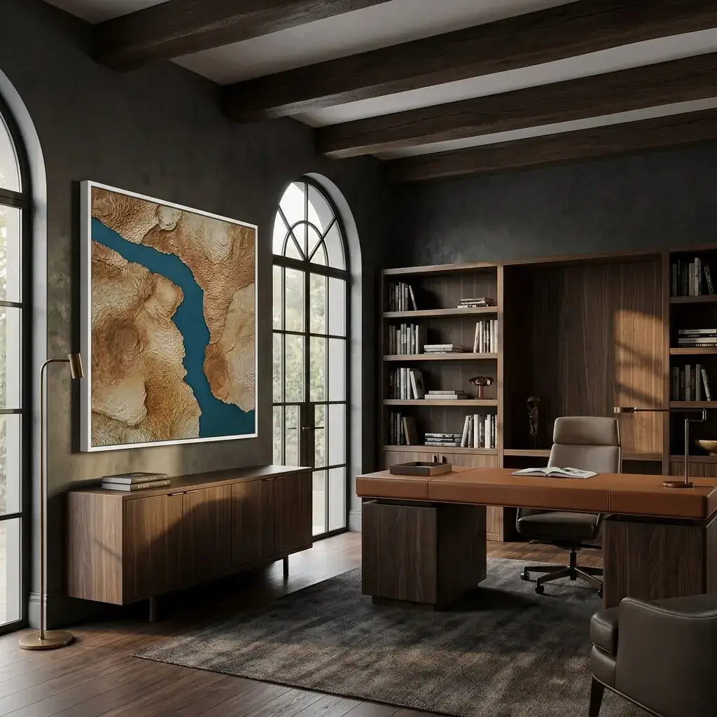 Earth & Water Canvas Art