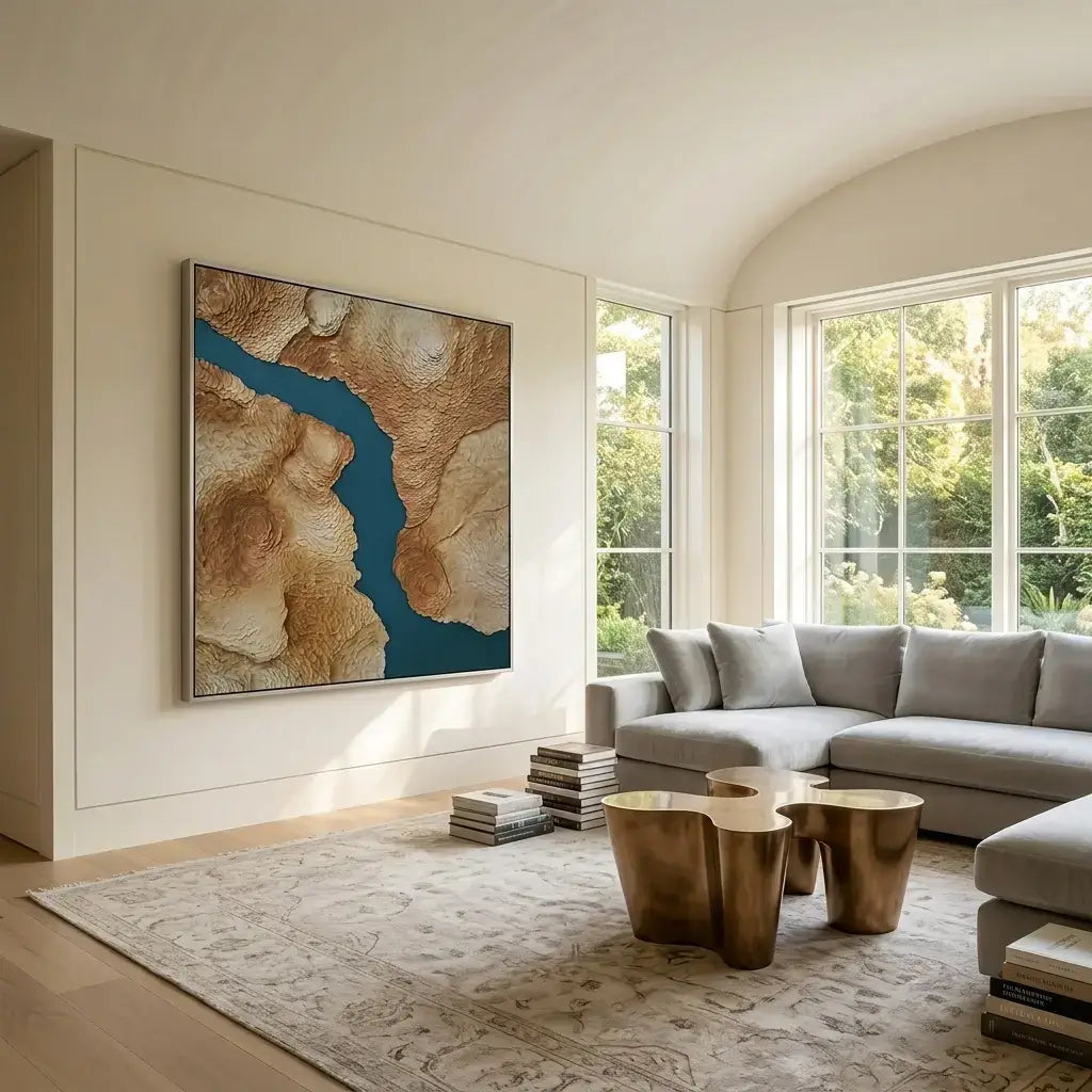 Earth & Water Canvas Art