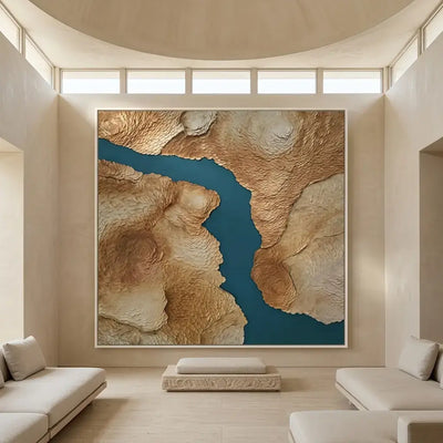 Earth & Water Canvas Art
