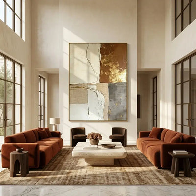 Golden Silence Canvas Art