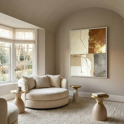 Golden Silence Canvas Art