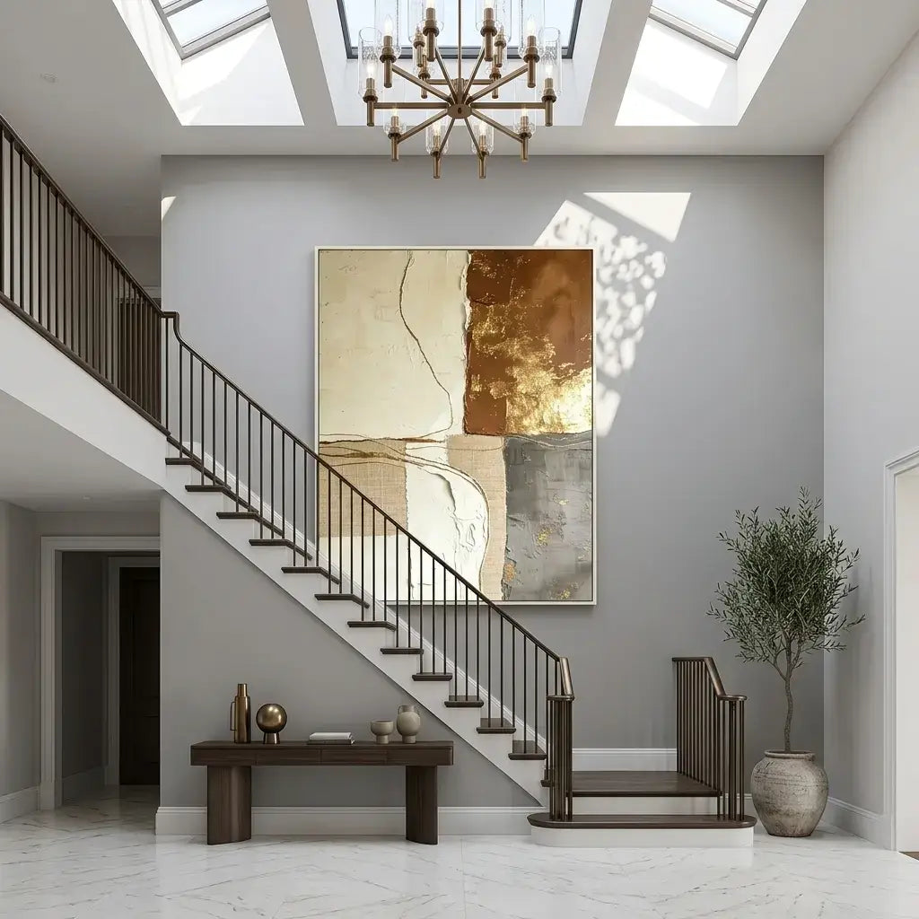 Golden Silence Canvas Art
