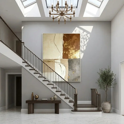 Golden Silence Canvas Art