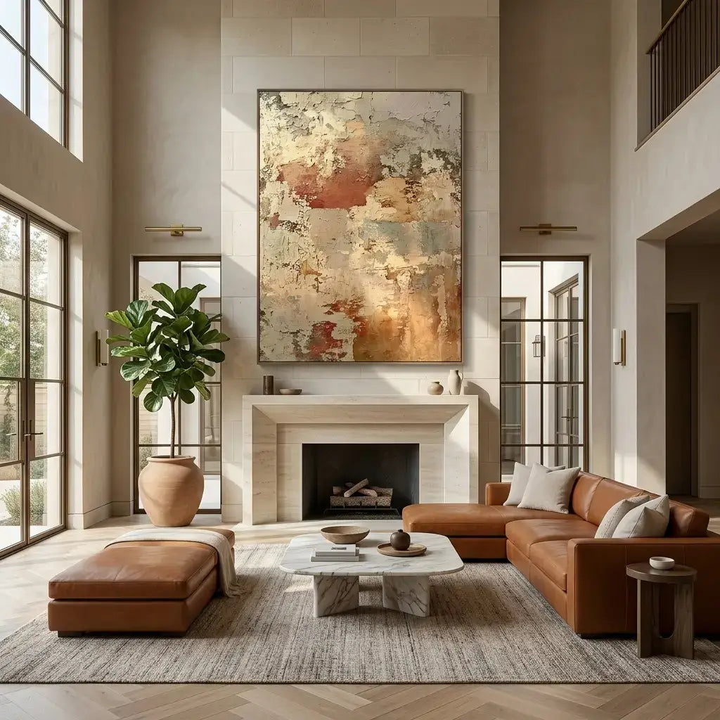 Aged Earth Canvas Art