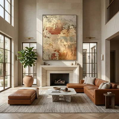 Aged Earth Canvas Art