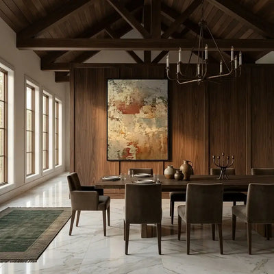 Aged Earth Canvas Art