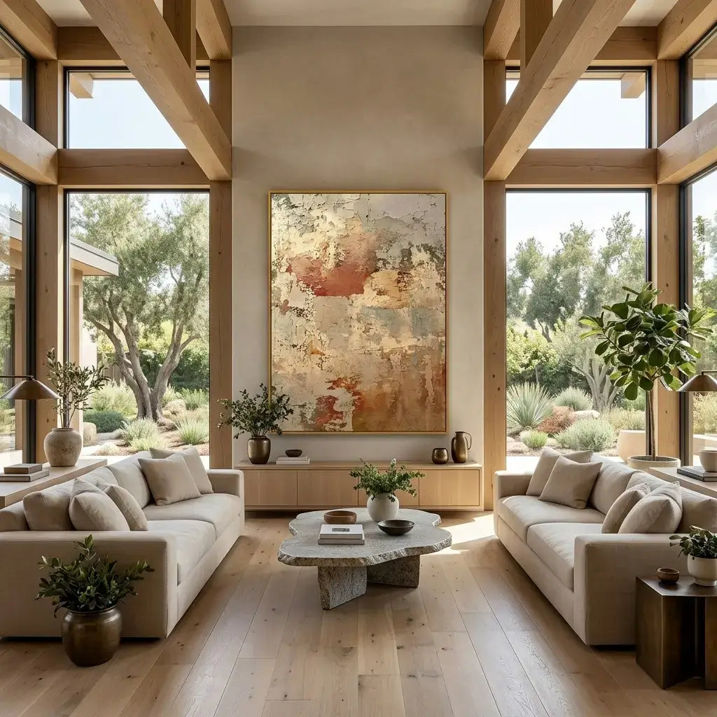 Aged Earth Canvas Art