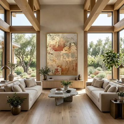 Aged Earth Canvas Art