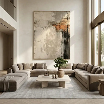 Weathered Stone Canvas Art