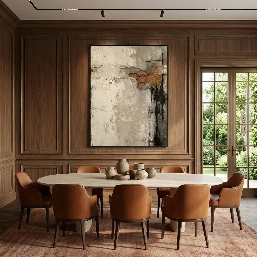 Weathered Stone Canvas Art