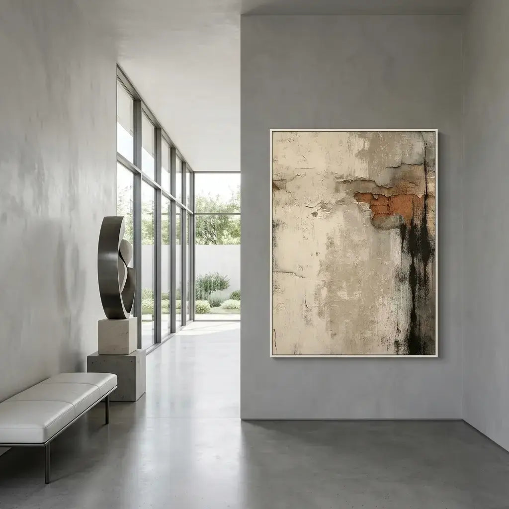 Weathered Stone Canvas Art