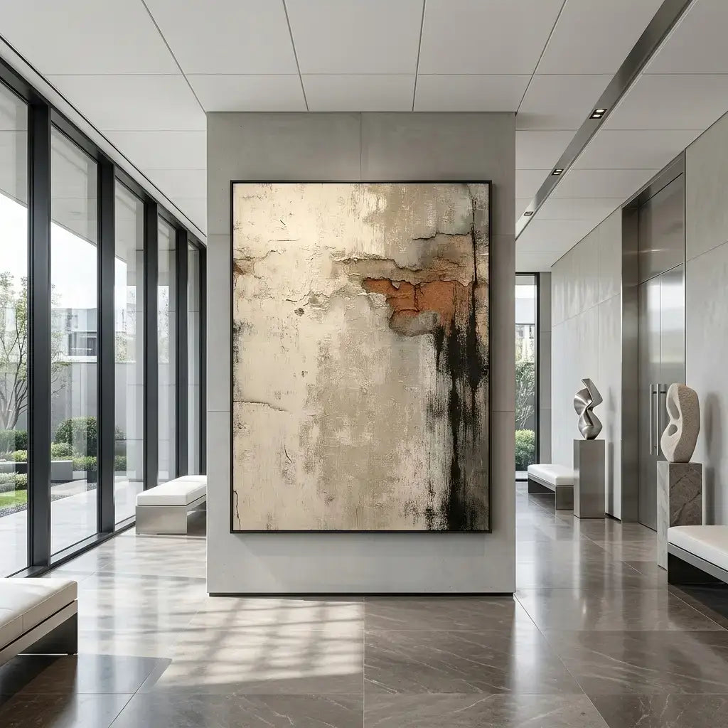 Weathered Stone Canvas Art