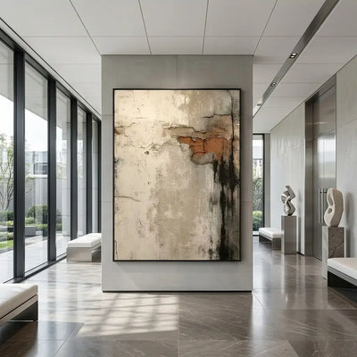 Weathered Stone Canvas Art