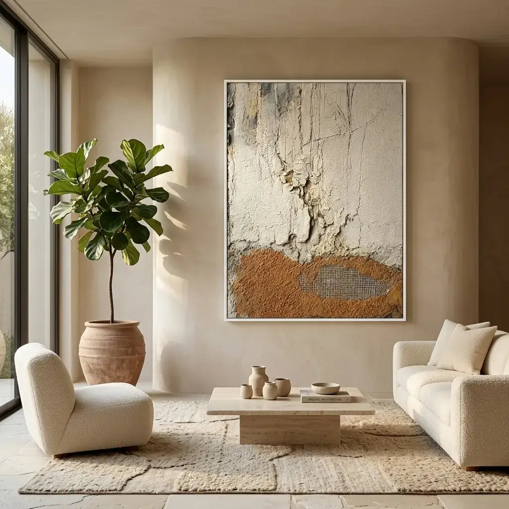 Raw Texture Canvas Art
