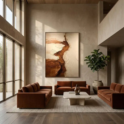 Earth Flow Canvas Art