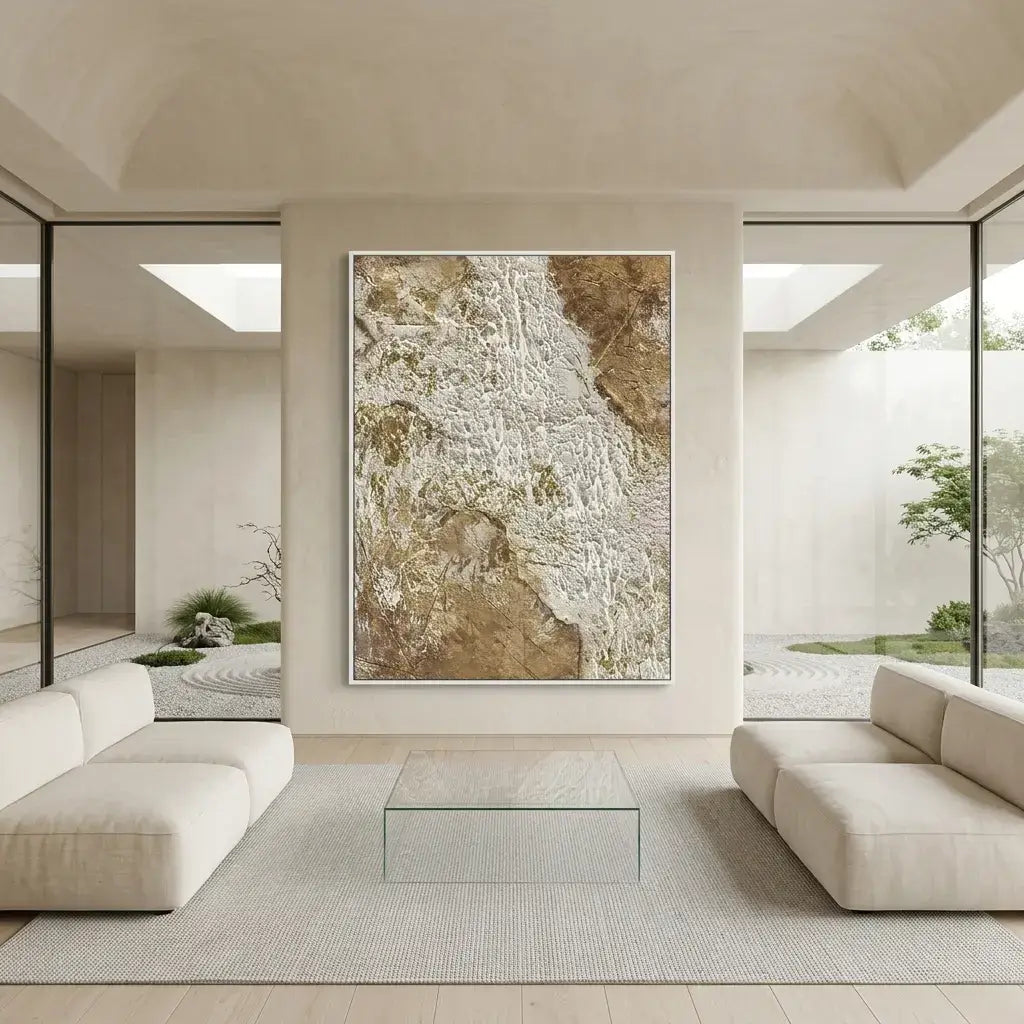 Weathered Gold Canvas Art